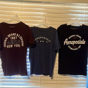Aeropostale Bundle of 3 T-Shirts Short Sleeve